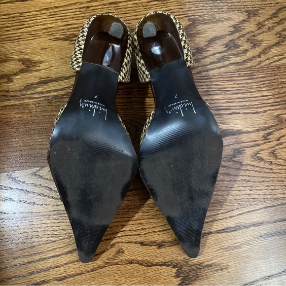 Vintage Houndstooth Pointy Heels - Picture 7 of 7